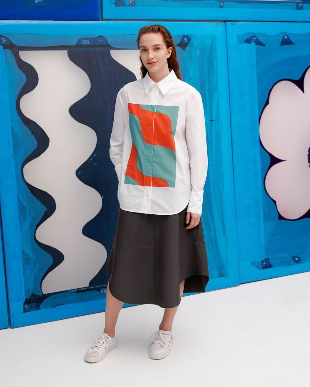 マリメッコのインスタグラム：「A new take on contemporary classics. Refresh your wardrobe essentials with a pop of color, geometric patterns, and modern silhouettes.   Explore our new arrivals at marimekko.com and in-store. #marimekko」