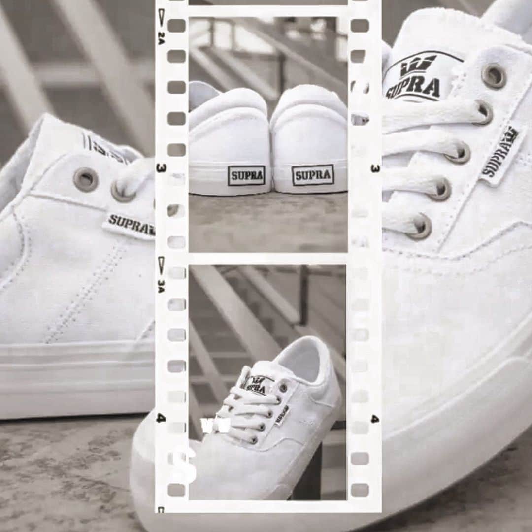 のインスタグラム：「. 【COBALT】  -WHITE WHITE-  IN STORE & ONLINE  #suprafootweartokyo #cobalt #harajuku #tokyo」