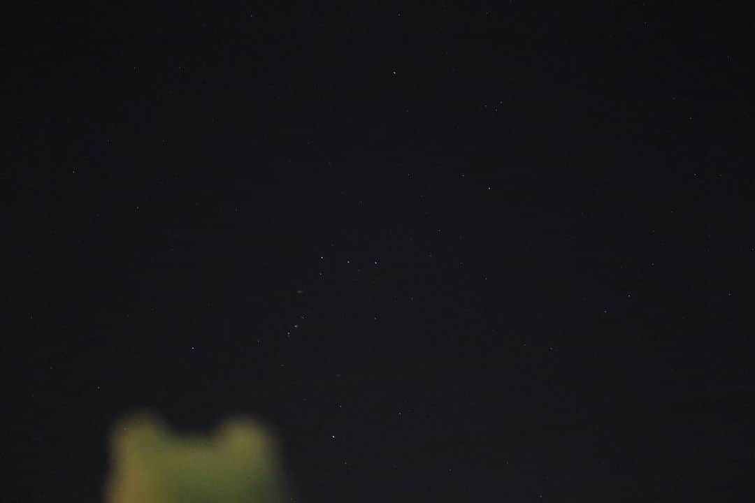 合田経郎のインスタグラム：「寒いけど星が見えた。 #あおしろう」
