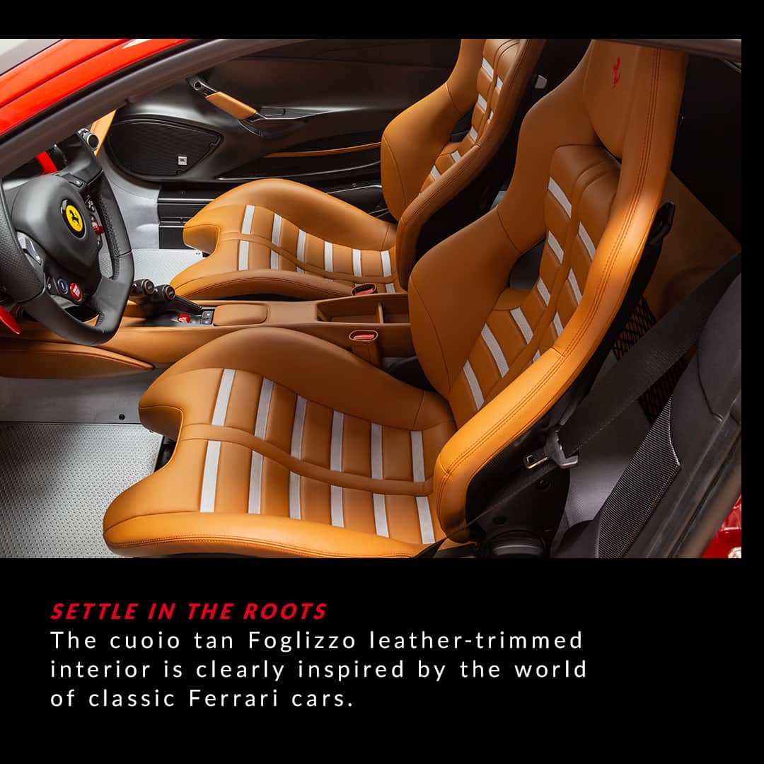 フェラーリさんのインスタグラム写真 - (フェラーリInstagram)「Born for the track, and ready to prove it. This Tailor Made #Ferrari488Pista evokes the glories of a classic race in every detail. #Ferrari #FerrariTailorMade」1月20日 23時07分 - ferrari
