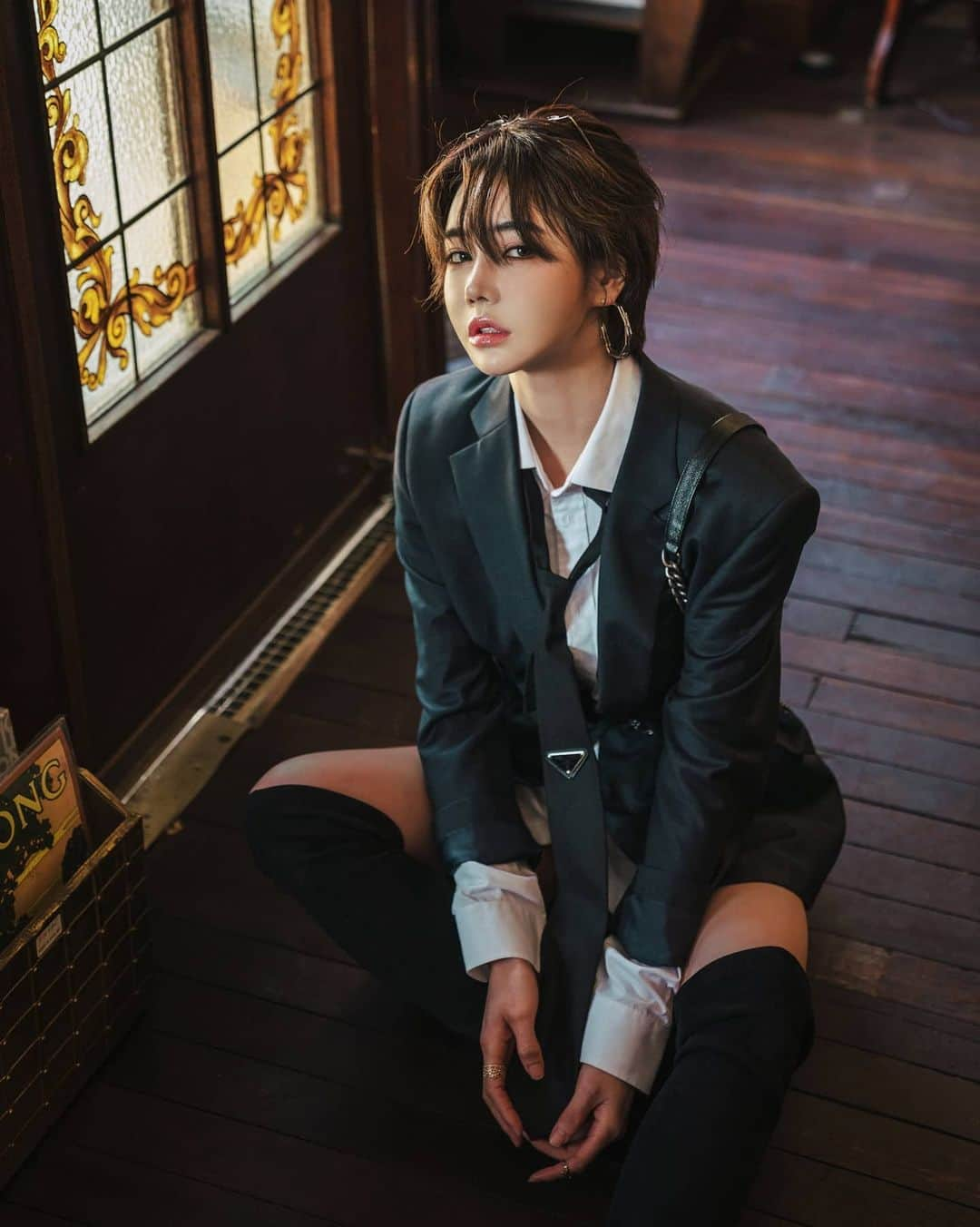 Han Ga Eunのインスタグラム：「수트 Photo @koheepark」