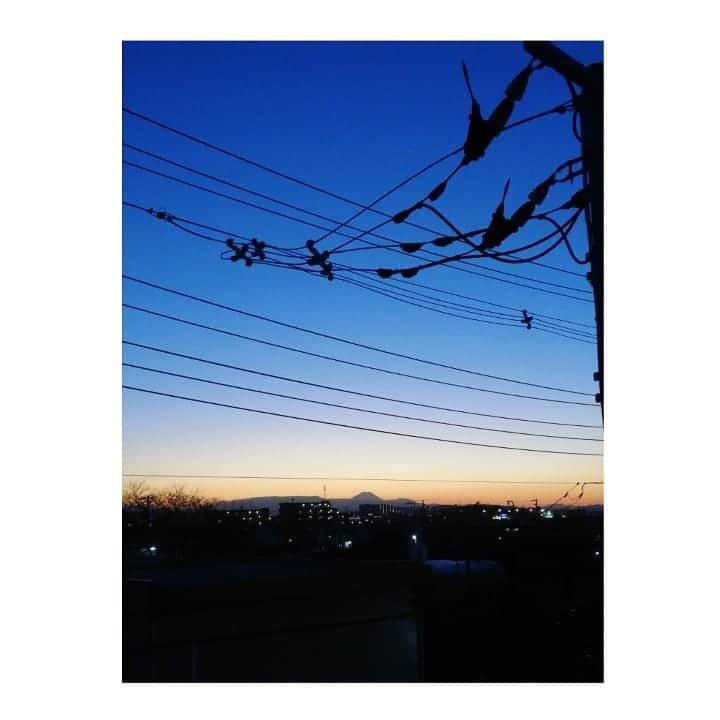 近藤笑菜さんのインスタグラム写真 - (近藤笑菜Instagram)「本日の富士🗻」1月21日 0時01分 - emina_kondo