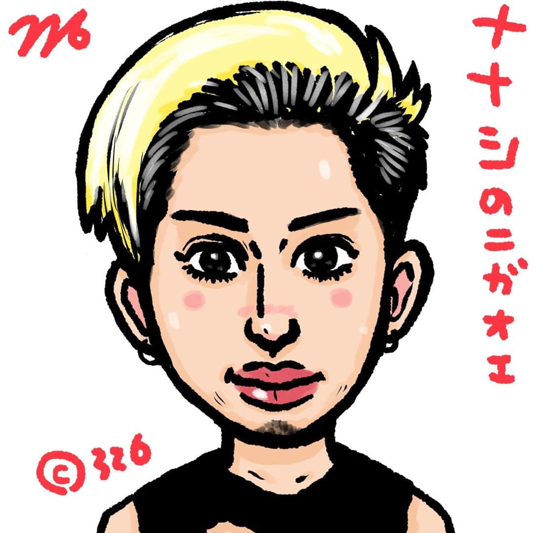 326のインスタグラム：「ななしの似顔絵1/21 昨日の答えはMr.ジャニーズ、東山紀之さんでした。最近TVでよく見かけますが最高すぎます。元祖チートです笑。動かざるごとヒガシ山の如し amzn.to/3lV42cc amazon.co.jp/dp/4344036107/…  amazon.co.jp/dp/4908059063/… amazon.co.jp/dp/4861132150/… amazon.co.jp/dp/B07MGSH1TN/ …」