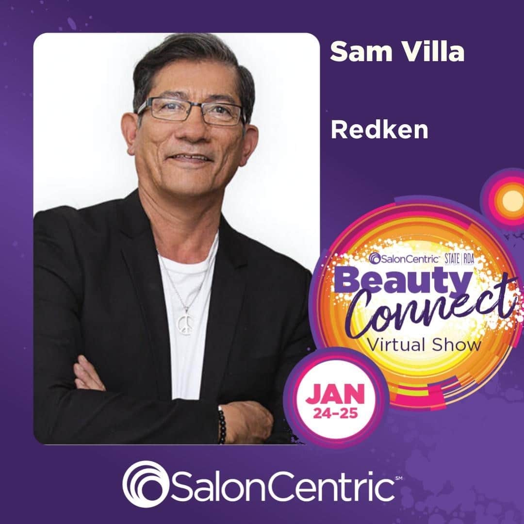 Sam Villaさんのインスタグラム写真 - (Sam VillaInstagram)「Do you have your ticket? @SalonCentric’s BeautyConnect is VIRTUAL! Learn from your favorite artists in this incredible 2-day event happening Jan 24-25 ✨ ⠀ ⠀ Here’s the link to claim your spot!: https://buff.ly/3c0zSSt ⠀ ⠀ #scbeautyconnect⠀ #ittakesapro⠀ @Redken #RedkenReady⠀ #RedkenAmbassador」1月21日 0時20分 - samvillahair