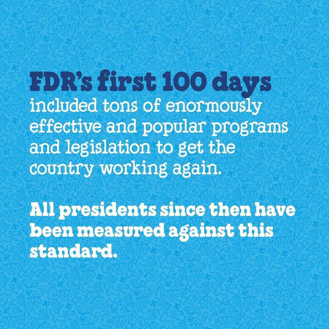 Ben & Jerry'sさんのインスタグラム写真 - (Ben & Jerry'sInstagram)「The Biden presidency starts today. We're digging into why the first 💯 days of a new administration are so important, especially this year. Link in bio!」1月21日 1時06分 - benandjerrys
