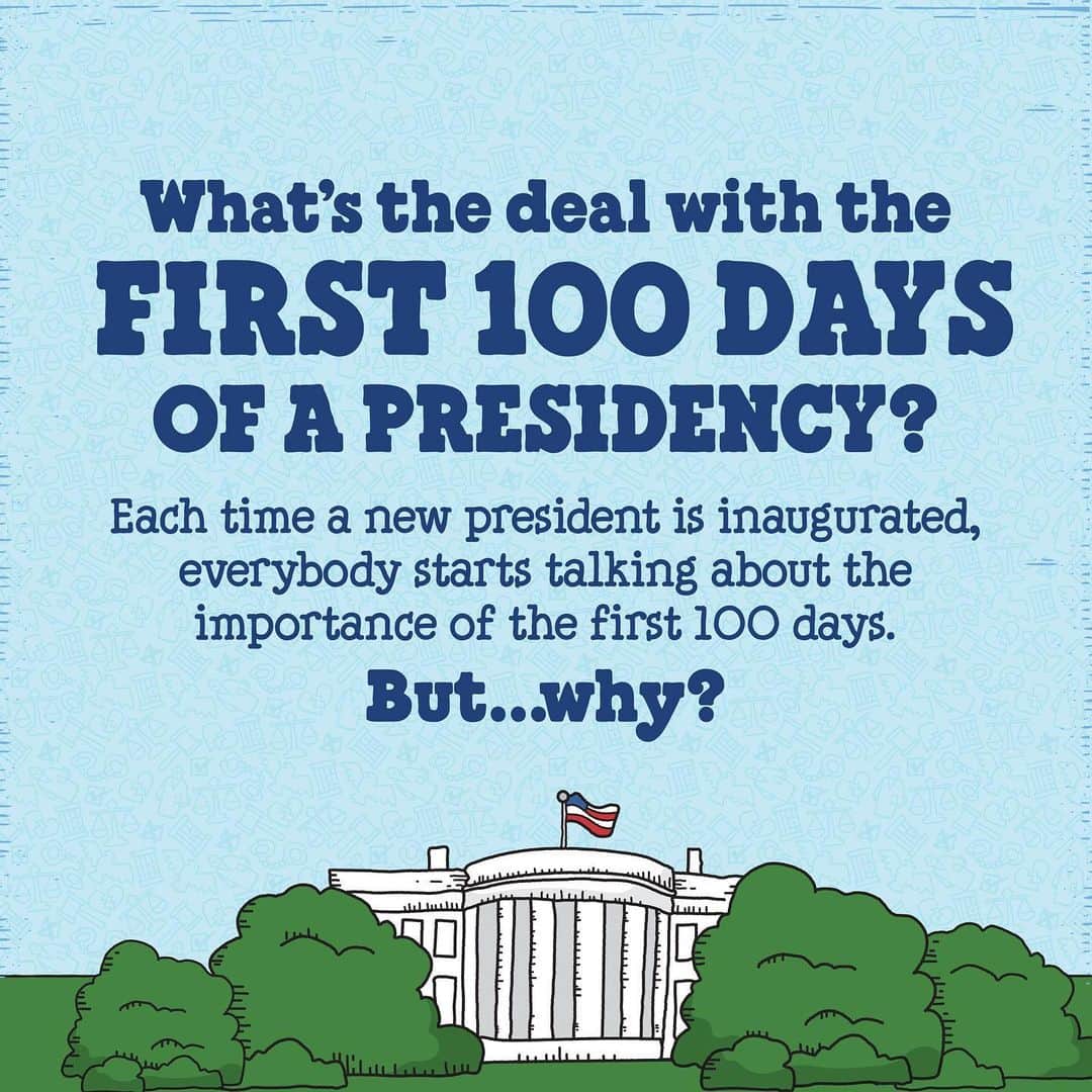 Ben & Jerry'sのインスタグラム：「The Biden presidency starts today. We're digging into why the first 💯 days of a new administration are so important, especially this year. Link in bio!」