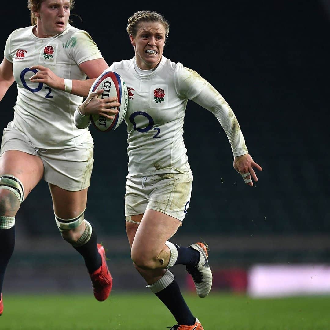 ラグビーイングランド代表のインスタグラム：「Happy birthday to England legend @nolli15 🌹 It doesn't get much better than this ☝️」