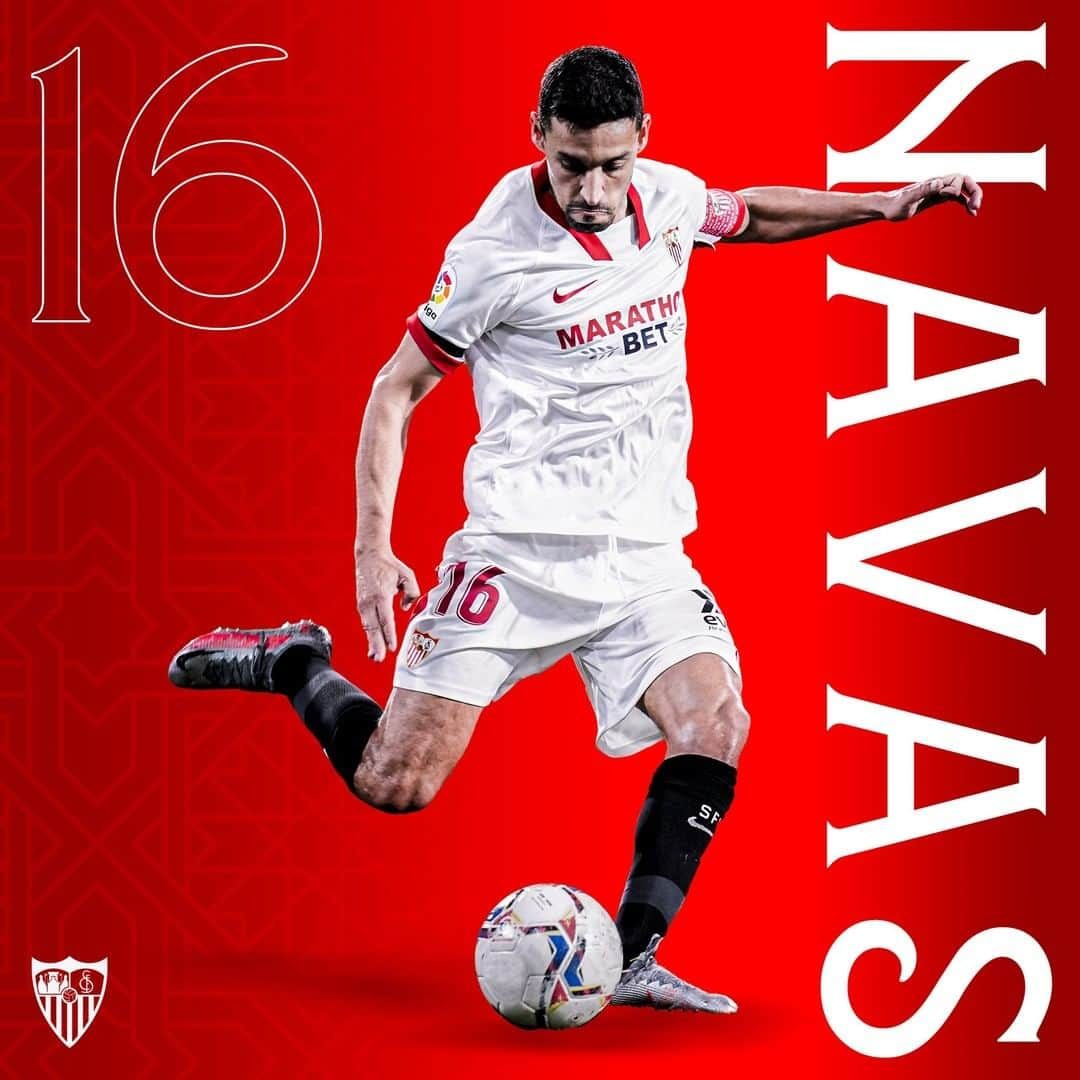 セビージャFCさんのインスタグラム写真 - (セビージャFCInstagram)「550 partidos oficiales con el Sevilla FC: 𝗝𝗘𝗦𝗨́𝗦 𝗡𝗔𝗩𝗔𝗦 🎖️  #sevillafc #sevilla #wearesevilla #nuncaterindas #navas」1月21日 4時00分 - sevillafc