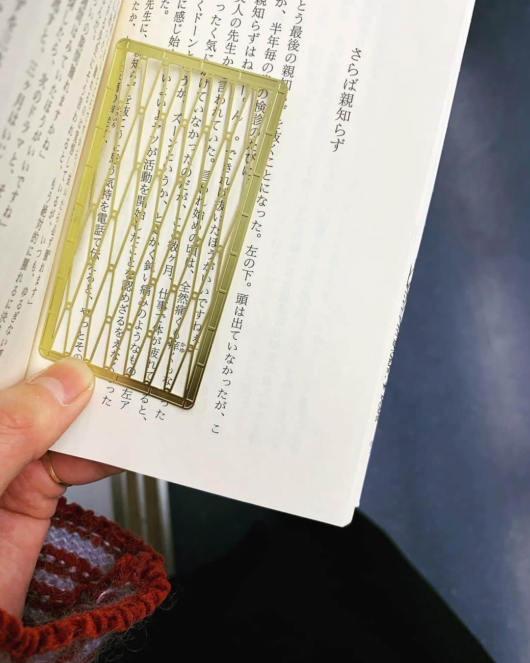 小谷実由さんのインスタグラム写真 - (小谷実由Instagram)「@eslite_japan で見つけた台湾窓枠しおり。他にもいろんな種類の窓枠がありましたが、私が一番グッと来たのはわりとシンプルなこれ。台湾、タイ、シンガポールいつも行くと窓枠を気にして予定もないのにあれがいいこれがいいしてしまう。 ちなみにいまは小林聡美さんのエッセイ『ワタシは最高にツイている』を読んでいます。」1月21日 15時14分 - omiyuno