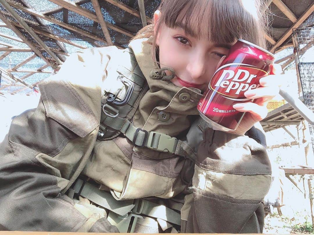アイシスのインスタグラム：「🥤  #サバゲー #サバゲー女子  #airsoft #ミリタリー #military #airsofter #ゴルカ #Gorka3 #Gorka #ロシア装備 #SMERSH #airsoftgirl #Russia #GRU #Spetsnaz  #airsofterphoto #airsoftinternational #airsoftworld #airsoftobsessed #pew #pewpew #airsoftmilsim #airsoftnation #サバゲー女子の日常 #タレント #AK #スメルシ #滝澤いしすと趣味の世界 #実装備」