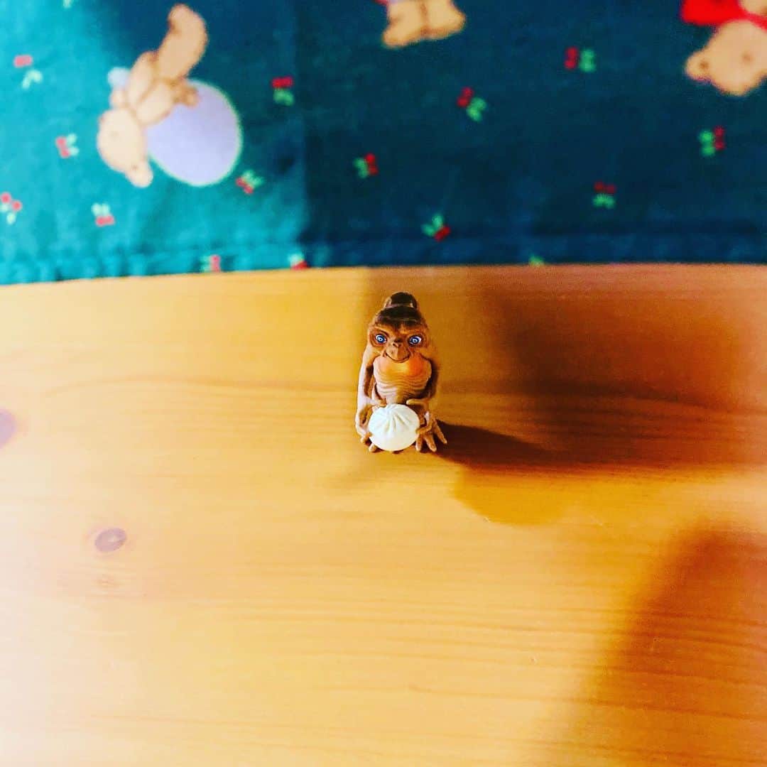 緒月遠麻さんのインスタグラム写真 - (緒月遠麻Instagram)「☺︎ まゆの実家から 年代物 キッチンパラソル⛱ #蠅帳 貰いました。  今流行りの クマ柄が可愛い🧸  まだ 活用出来てないけど かわいいから飾る🐻💕  #🐻 #キッチンパラソル #真波そら」1月21日 14時15分 - toma_ozuki