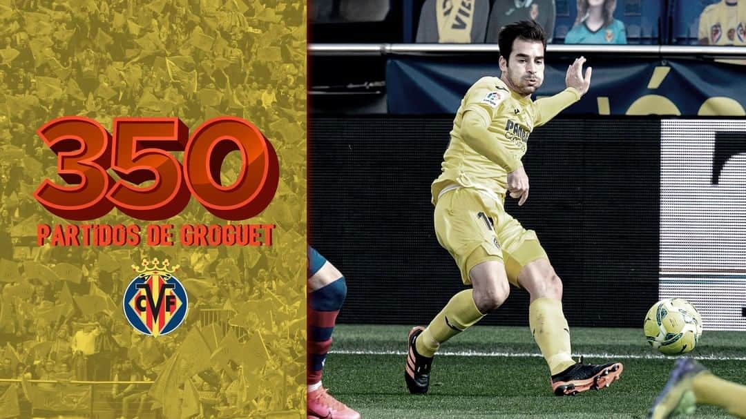 ビジャレアルCFのインスタグラム：「@manutrigueros_14 alcanza los 3️⃣5️⃣0️⃣ partidos y se convierte en el segundo futbolista en activo que más encuentros ha jugado con el #Villarreal. . @manutrigueros_14 reaches 3️⃣5️⃣0️⃣ games for #Villarreal, and is the player with the second most appearances for the club out of currently active players. . #futbol #football #soccer #laliga」