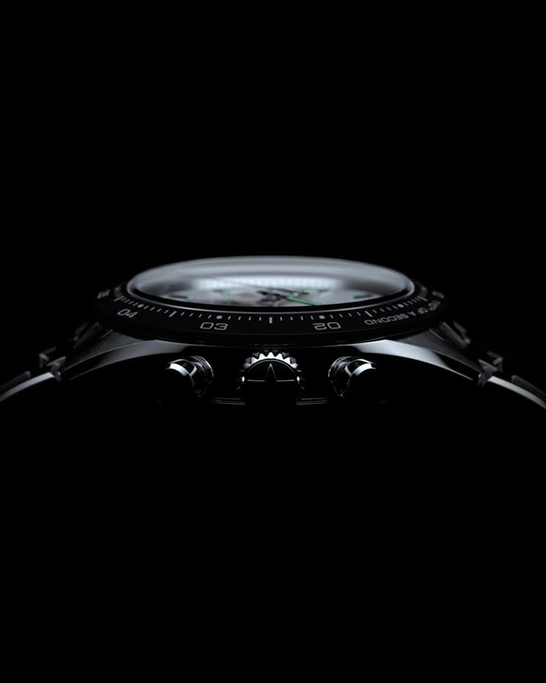 のインスタグラム：「#ChronomasterSport: Even legends must evolve. Get ready to meet the next generation of the Chronomaster. 22.01.2021 00:00 CET」