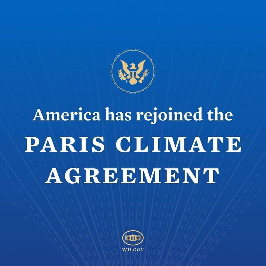 ニッキー・シックスさんのインスタグラム写真 - (ニッキー・シックスInstagram)「🙏🏼 🌍-Repost from @potus • We're back in the Paris Climate Agreement. DAY ONE 👍🏽」1月21日 11時52分 - nikkisixxpixx