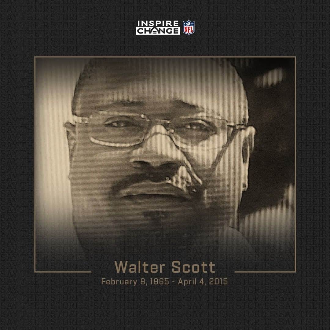 NFLさんのインスタグラム写真 - (NFLInstagram)「Say His Name: Walter Scott  Walter is one of the many individuals being honored by players and coaches this season through the NFL’s helmet decal program. #SayTheirStories」1月21日 12時00分 - nfl