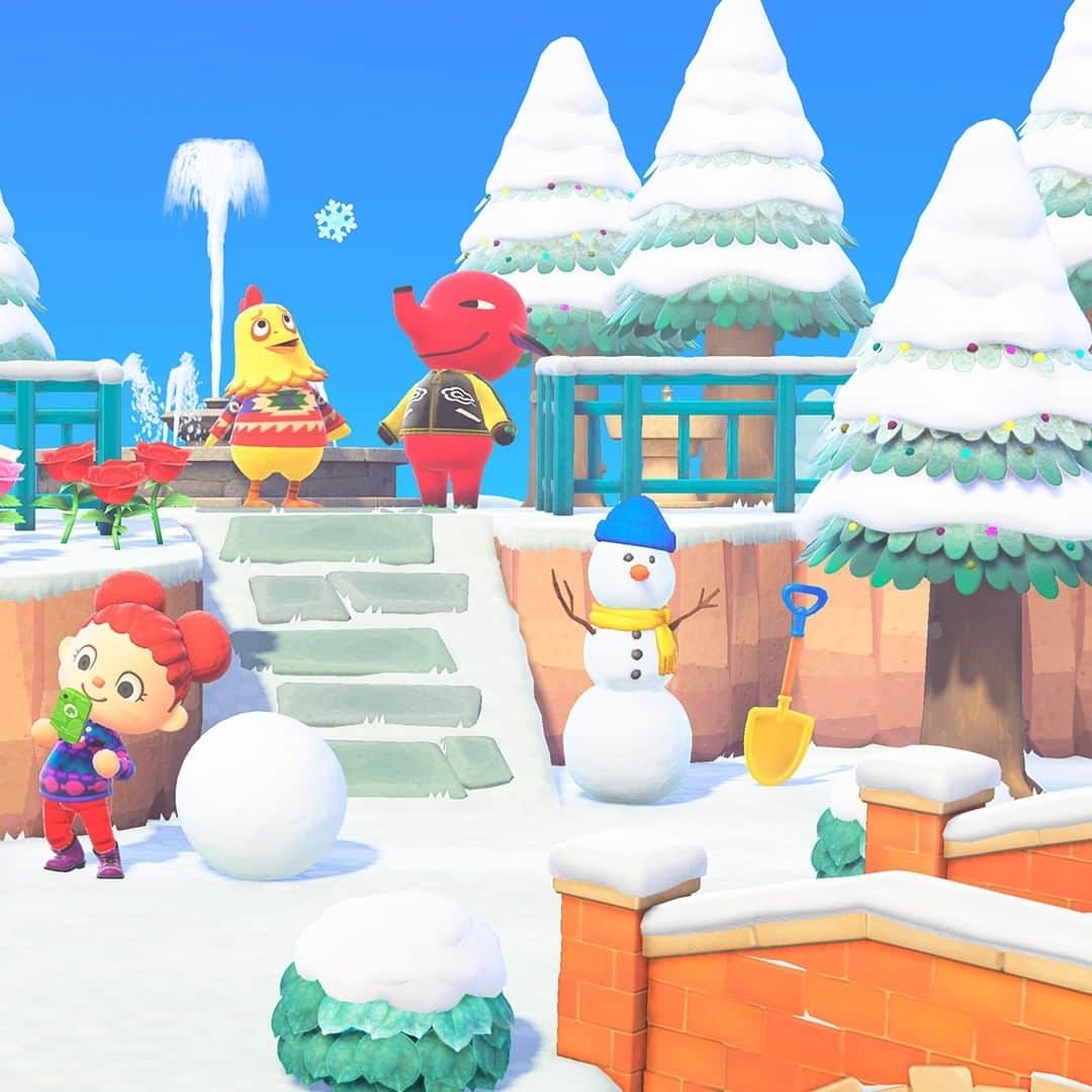 任天堂さんのインスタグラム写真 - (任天堂Instagram)「#あつまれどうぶつの森 #どうぶつの森 #AnimalCrossing #冬 #Winter #NintendoSwitch #Nintendo #任天堂」1月21日 12時15分 - nintendo_jp