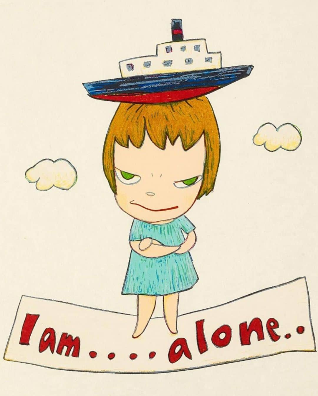 サザビーズさんのインスタグラム写真 - (サザビーズInstagram)「What does being alone feel like? This Yoshitomo Nara lithograph tells the universal story of a lonely childhood featuring his globally adored feisty moppet, whose innocence and resilience remind us that perspective matters! Swipe for works by leading Asian contemporary artists such as #YoshitomoNara, #YusukuHanai, #LiuYe and more to see their expression on spending time alone, now on offer at our Contemporary Art Hong Kong online auction. Open for bidding now till 26 Jan 11am HKT.   #alone #socialdistancing #sothebyscontemporary #ContemporaryArt #BuyArtOnline #ArtofInstagram #YueMinjun #ZhangXiaogang」1月21日 13時12分 - sothebys