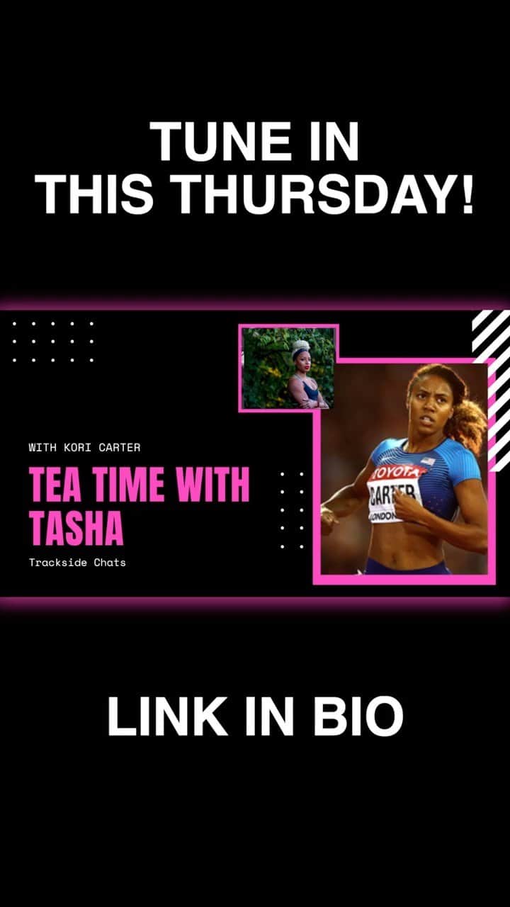 ナターシャ・ヘイスティングスのインスタグラム：「Tea Time is back!!! Catch last week’s encore with @tysonlgay. Come back at 4:30 pm CST to sip some tea with @thekorimonster ☺️💪🏽☕️」