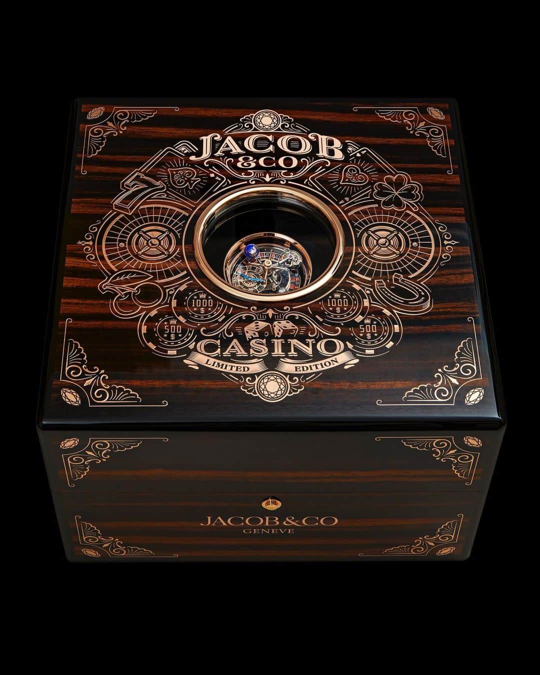 Daily Watchさんのインスタグラム写真 - (Daily WatchInstagram)「A real and working miniature roulette table inside this @jacobandco Astronomia Casino 😨 A limited edition with a price of $620,000 each!」1月21日 23時50分 - dailywatch