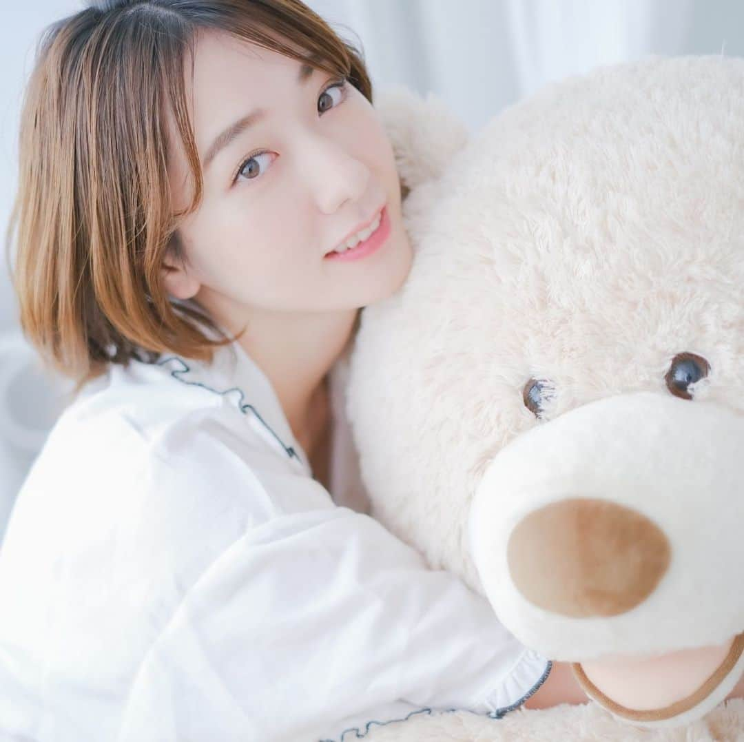 西村彩有里さんのインスタグラム写真 - (西村彩有里Instagram)「はぐべあ🧸❤︎  #パジャマ #パジャマ女子  #撮影 #撮影データ #photoshoot  #西村彩有里 #japanarizm #ジャパナリ #japanese #japanesegirl #japaneseidol #idol #偶像」1月21日 23時59分 - 24sayu