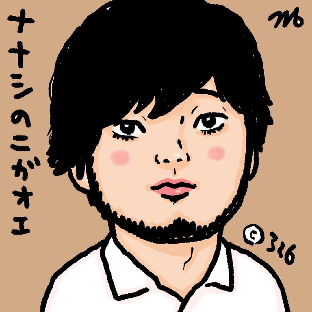 326のインスタグラム：「ななしの似顔絵1/22 昨日の答えはワンオクのTakaさんでした。僕が知ってる貴寛君はデビュー前が主ですが、お母さん想いの優しい優しい少年でその優しさに感動し歳下なのに心から尊敬したのを覚えています。 amzn.to/3lV42cc amazon.co.jp/dp/4344036107/…  amazon.co.jp/dp/4908059063/…」