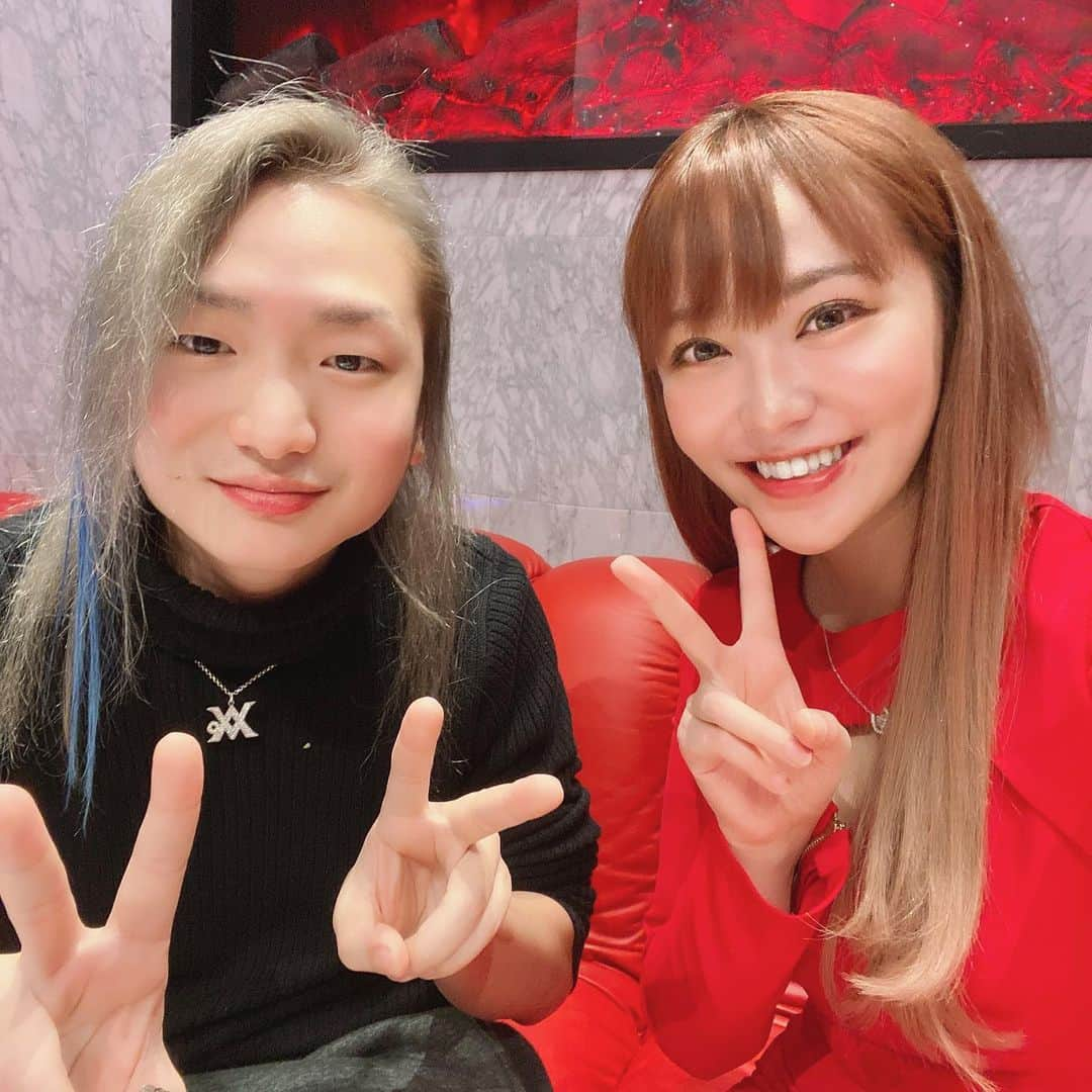 てんちむさんのインスタグラム写真 - (てんちむInstagram)「突如、DJ社長から「明日、銀座のお店行くわ！」と連絡を頂き、豪華メンツでNanaeに来てくださりました🍷集結。」1月21日 16時01分 - super_muchiko