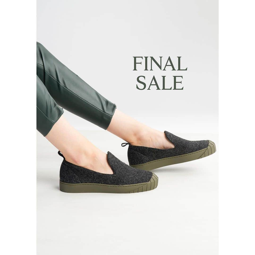 テーリポルキのインスタグラム：「Emmi slip-ons -40% ‼️ Last week of sale, shop now both online and in our store.  #TERHIPÖLKKI #terhipölkkistore #finnishdesign #sustainable #footwear #shoes #sale #finalsale #movingsale #sneakers」