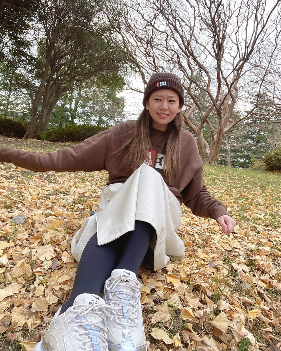 希帆さんのインスタグラム写真 - (希帆Instagram)「銀杏かわいい…😱🥶🤯（笑） #インスタ映え #狙ったけど #失敗」1月21日 17時59分 - k_i_h_o_