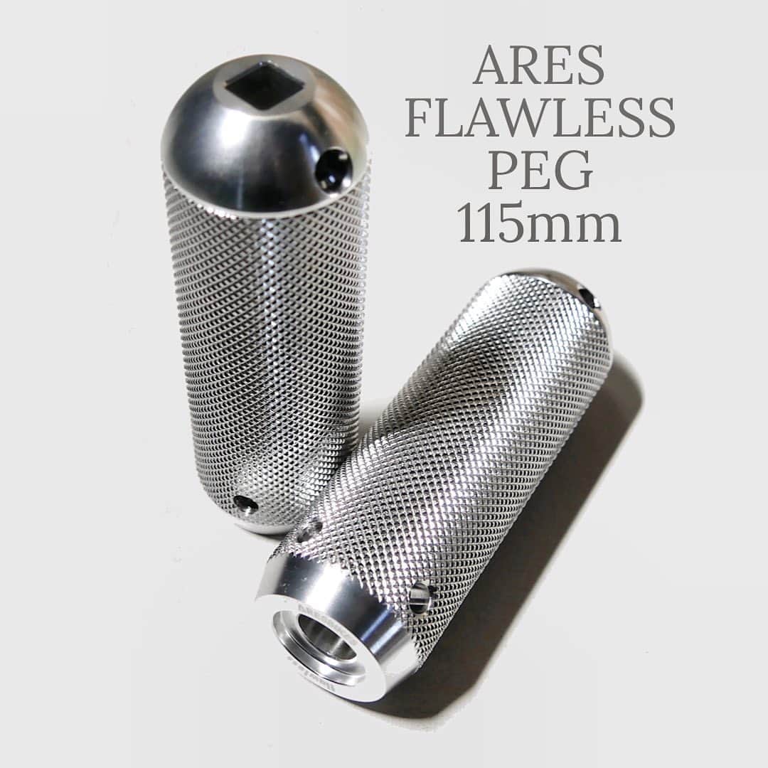 宇野陽介さんのインスタグラム写真 - (宇野陽介Instagram)「ARES FLAWLESS PEG 115mm シンプル　イズ　ベスト。 #aresbikes #bmx #flatland #product  #peg #flawless #aluminum」1月21日 18時49分 - yorkuno