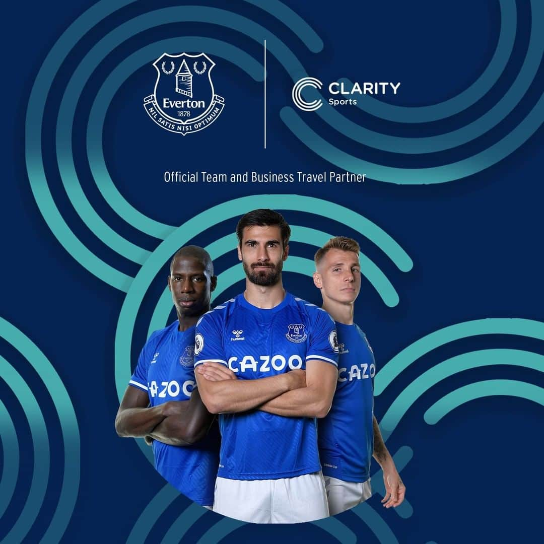 エヴァートンFCさんのインスタグラム写真 - (エヴァートンFCInstagram)「#EFC 🤝 @clarity_bt」1月21日 19時00分 - everton