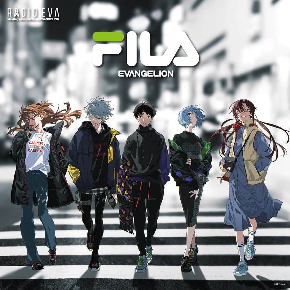 KICKS LAB. [ Tokyo/Japan ]のインスタグラム：「FILA l "WAVELET ALPHA x EVANGELION LIMITED" l "INTERATION x EVANGELION LIMITED" l Available on the January 22nd in Store and Online Store. #KICKSLAB #キックスラボ」
