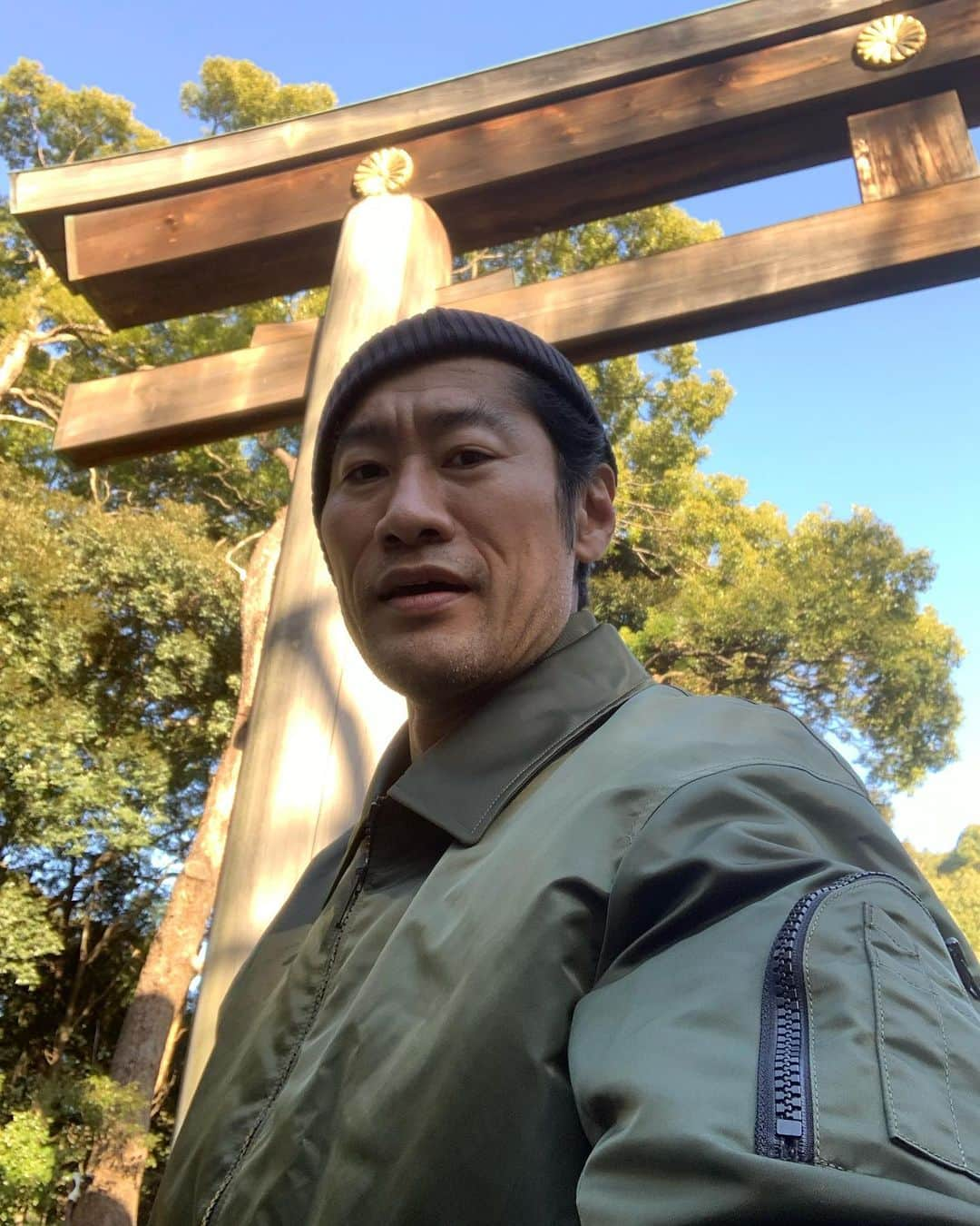 平山祐介さんのインスタグラム写真 - (平山祐介Instagram)「⛩ #初詣 #明治神宮 #2021  #meijishrine #firstvisit #sake  #平山祐介 #yusukehirayama」1月21日 19時53分 - yusukehirayama_