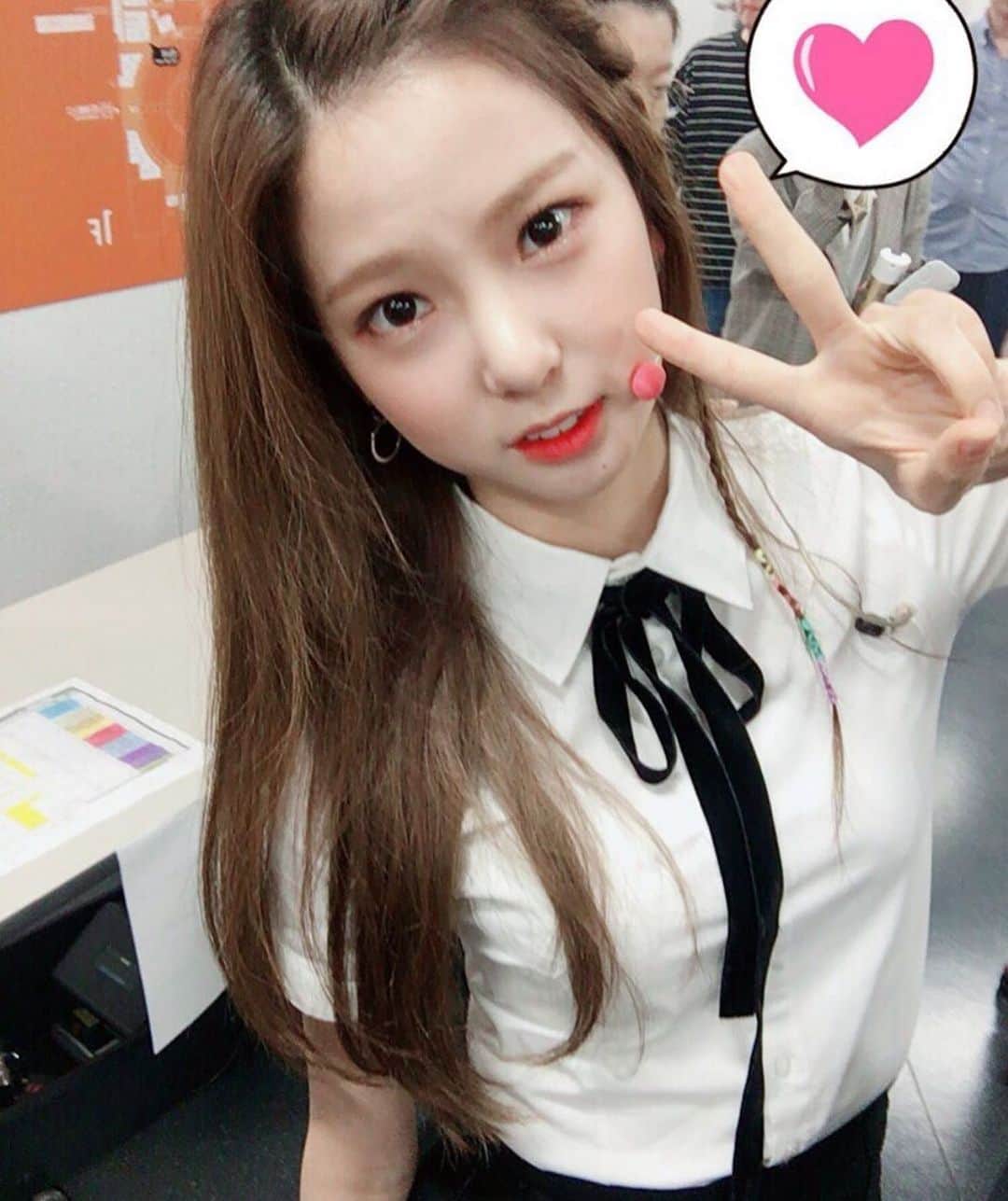 チェ・ユジンのインスタグラム：「💓」