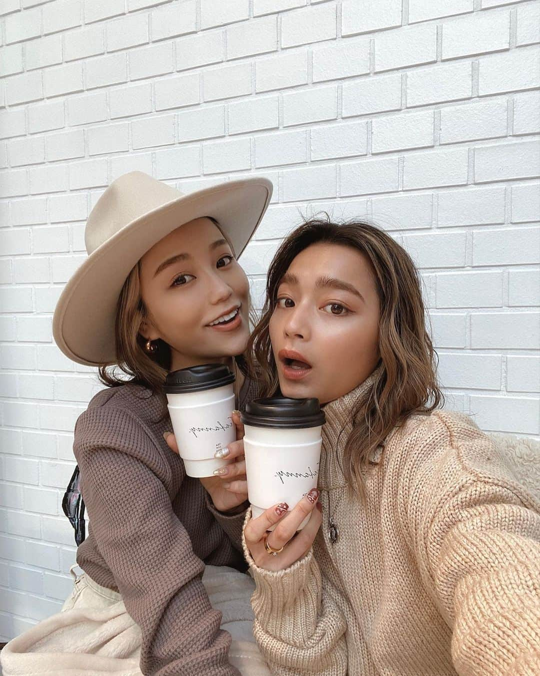 遠山茜子さんのインスタグラム写真 - (遠山茜子Instagram)「bff♡ ・ #bff#girl#friend#love#healthy#instagood#cafe#ラテ肌#ラテガ」1月21日 20時46分 - akane_016t