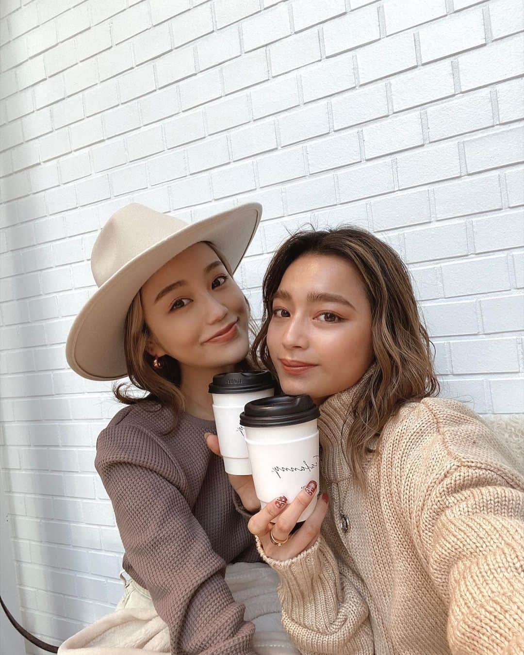 遠山茜子さんのインスタグラム写真 - (遠山茜子Instagram)「bff♡ ・ #bff#girl#friend#love#healthy#instagood#cafe#ラテ肌#ラテガ」1月21日 20時46分 - akane_016t