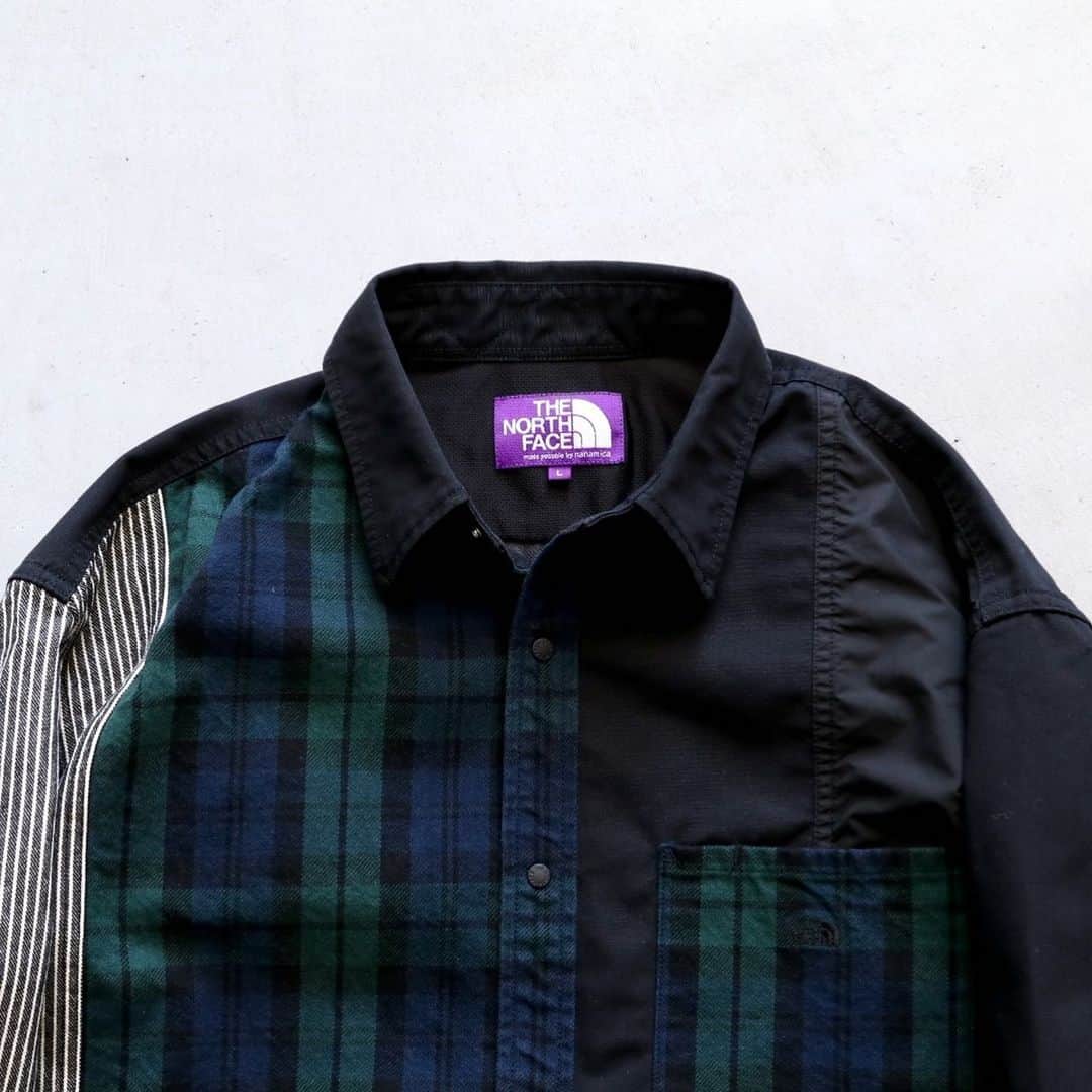 wonder_mountain_irieさんのインスタグラム写真 - (wonder_mountain_irieInstagram)「_ THE NORTH FACE PURPLE LABEL  ザ ノース フェイス パープル レーベル "Plaid Patchwork Shirt" ¥28,600- _ 〈online store / @digital_mountain〉 https://www.digital-mountain.net/shopdetail/000000013079/ _ 【オンラインストア#DigitalMountain へのご注文】 *24時間受付 *15時までのご注文で即日発送 * 1万円以上ご購入で送料無料 tel：084-973-8204 _ We can send your order overseas. Accepted payment method is by PayPal or credit card only. (AMEX is not accepted)  Ordering procedure details can be found here. >>http://www.digital-mountain.net/html/page56.html  _ #nanamica #THENORTHFACEPURPLELABEL  #THENORTHFACE #TNF #ナナミカ #ザノースフェイスパープル レーベル #ザノースフェイス  _ 本店：#WonderMountain  blog>> http://wm.digital-mountain.info _  JR 「#福山駅」より徒歩10分 #ワンダーマウンテン #japan #hiroshima #福山 #福山市 #尾道 #倉敷 #鞆の浦 近く _ 系列店：@hacbywondermountain _」1月21日 20時51分 - wonder_mountain_