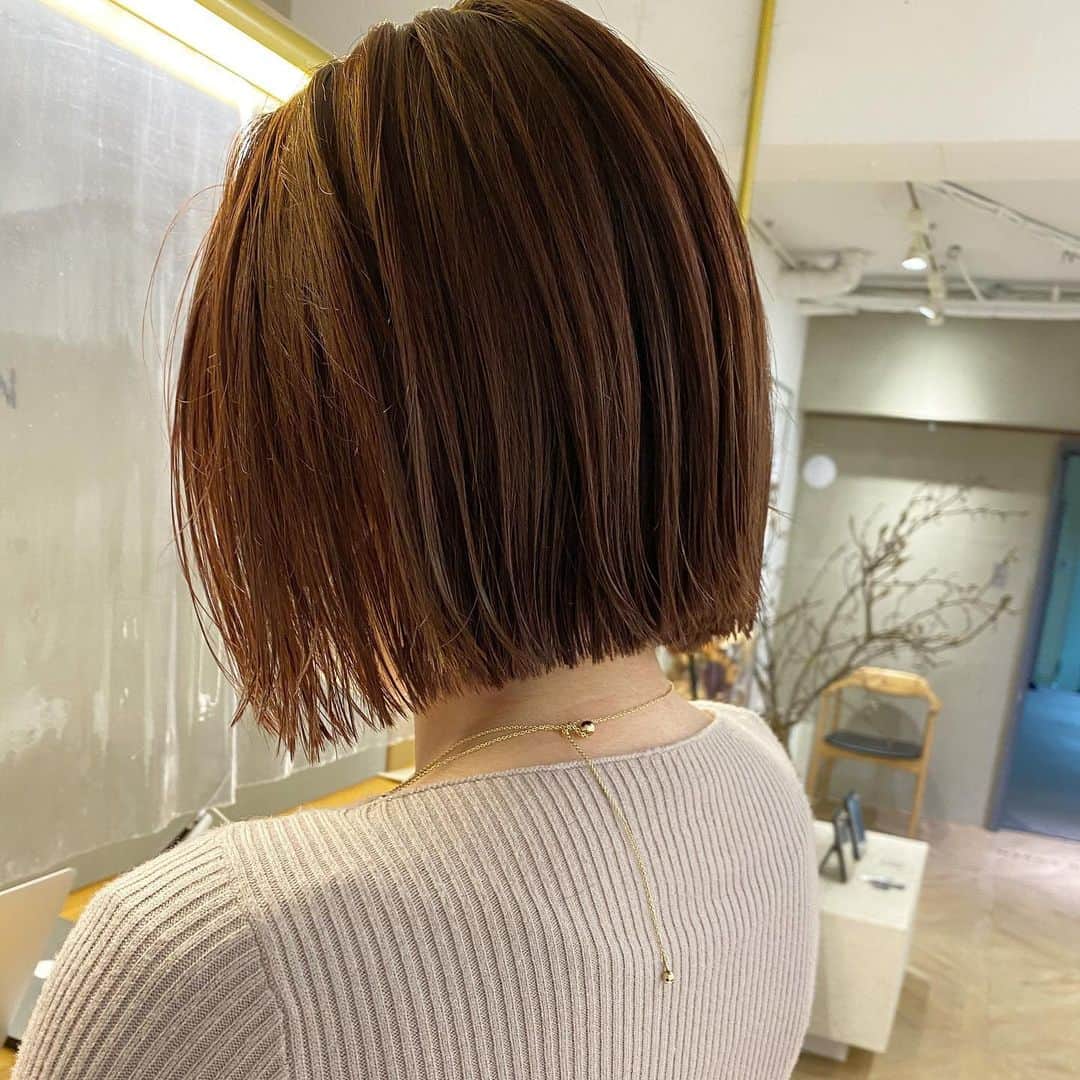 Ryosuke Sugayaのインスタグラム：「ぷつっとボブ🙆‍♀️#ボブ」