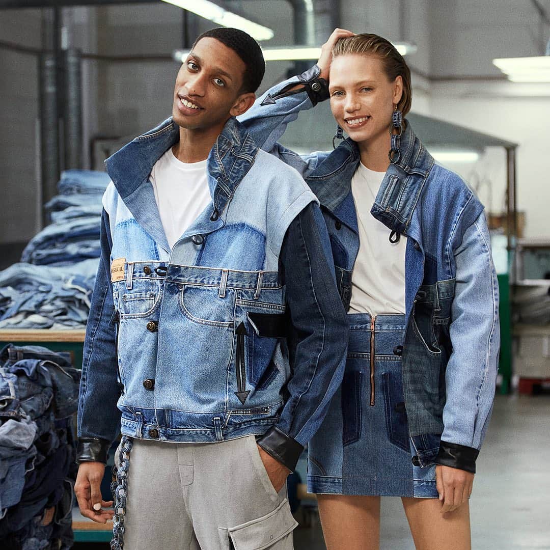 デシグアルのインスタグラム：「We have always believed in second chances. Our Iconic Jacket was created in 1984 made out of used #denim and still today is a revolutionary idea in fashion. Get your unique design at Desigual.com #LoveTheWorld」