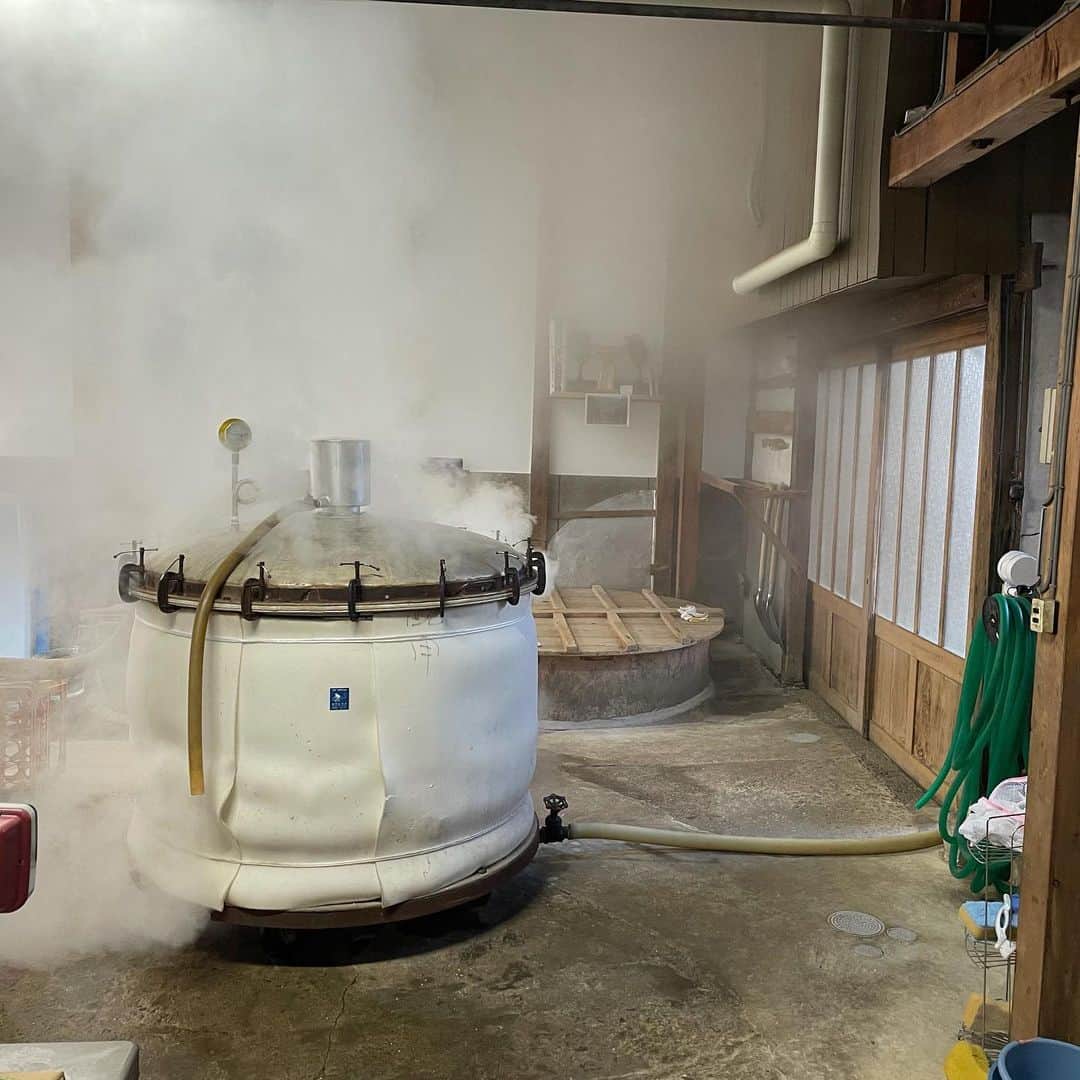 宮田麺児のインスタグラム：「日本酒　仕込み　始まりました。」