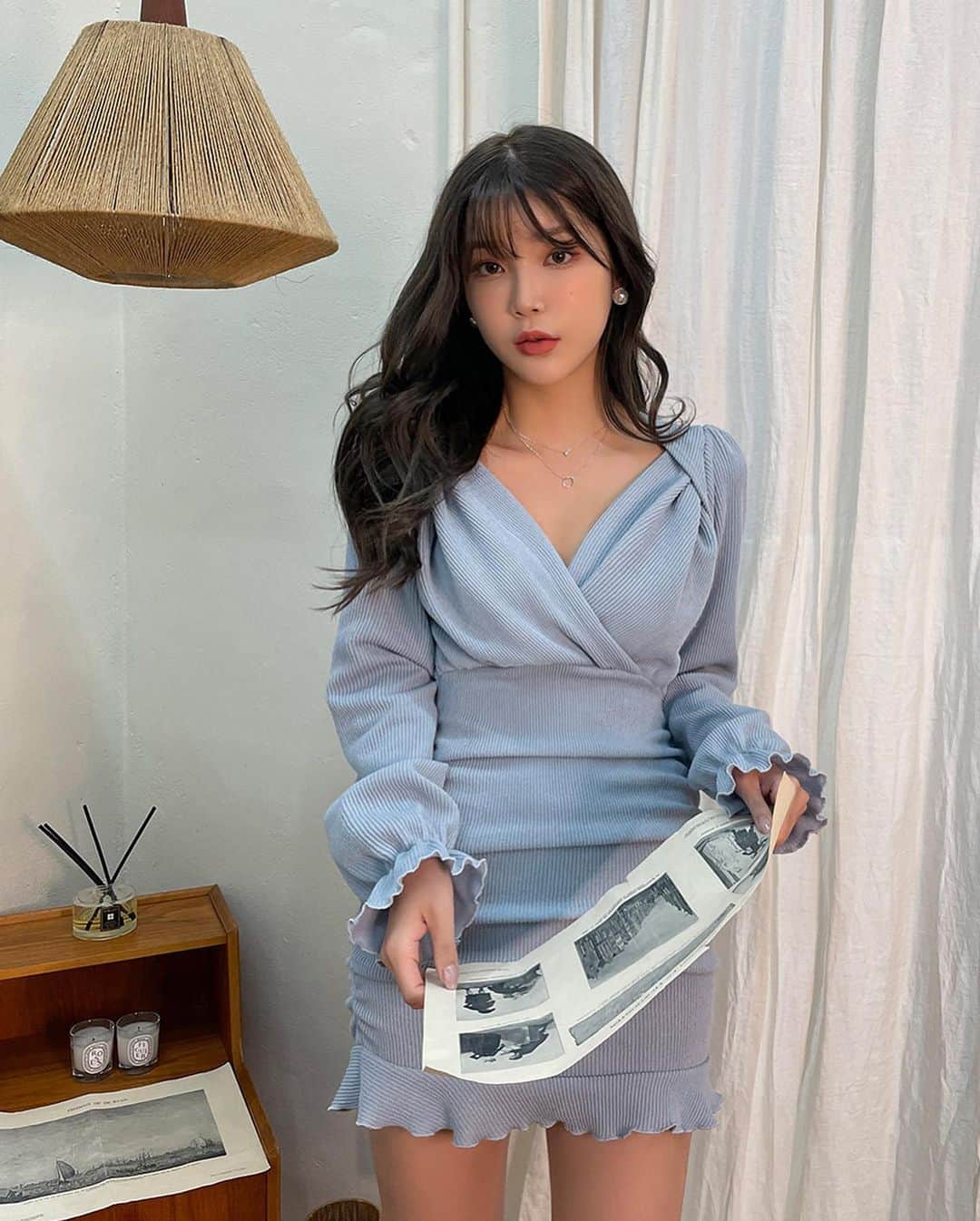 Chuuのインスタグラム：「요 원피스도 업데이트 하자마자 주문이 많아서 깜짝 놀랐어요!🙊 역시 예쁜상품은 츄멤님들이 바로 알아봐주시네유❣️  #chuu #chuuseoul」