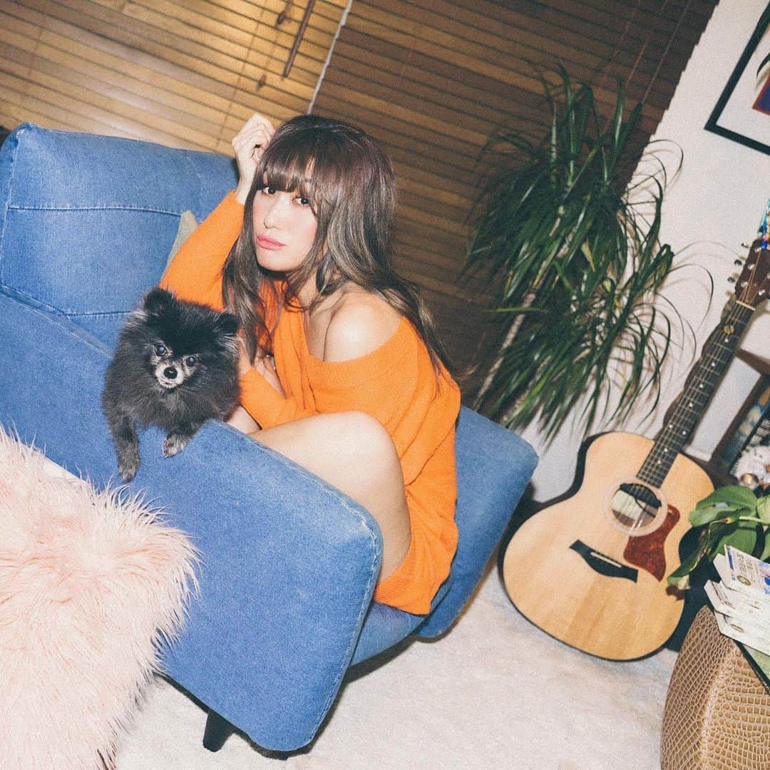 片桐舞子のインスタグラム：「もしや、花粉、とんでる？？🥺🌲  #花粉症つらい」