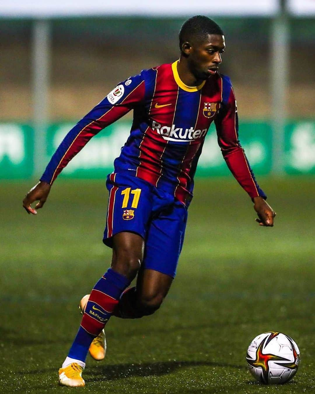 FCバルセロナさんのインスタグラム写真 - (FCバルセロナInstagram)「🔥 Unstoppable @o.dembele7 🌪」1月22日 8時42分 - fcbarcelona