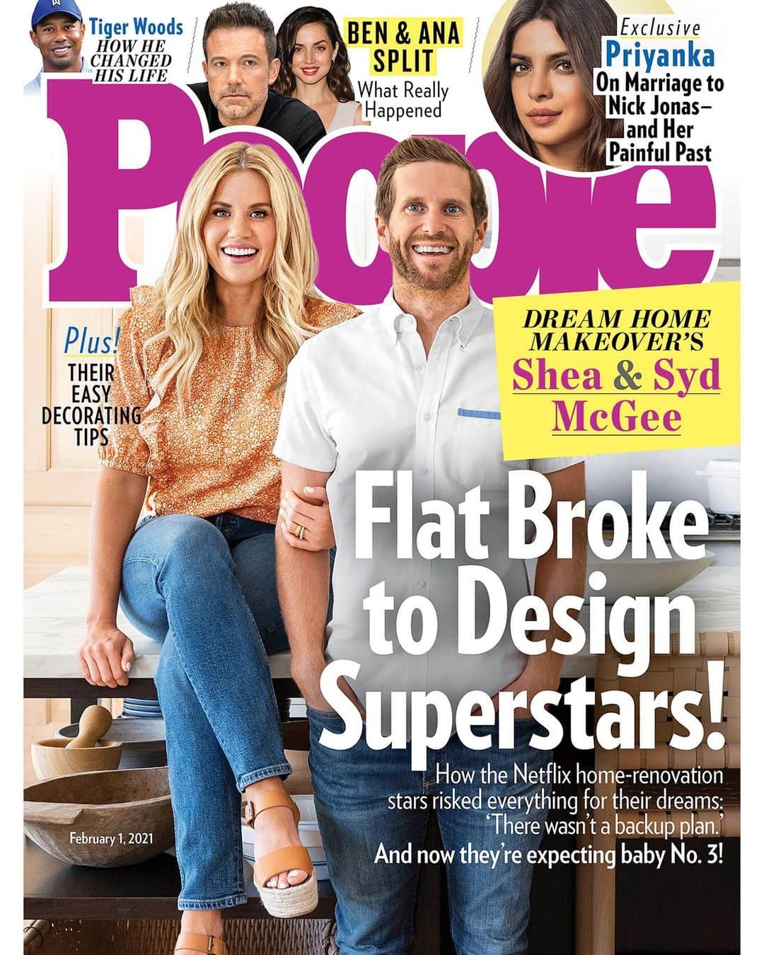 People Magazineさんのインスタグラム写真 - (People MagazineInstagram)「With a thriving interior design business and a hit TV show, Dream Home Makeover's Syd and Shea McGee may seem to have it all now, but they nearly lost everything chasing their dream. "Never in my wildest dreams did I think we would be here now," Shea tells PEOPLE in this week's cover story. "We hoped to provide for our family, have some clients, maybe sell some products. But to have people from all over the world reaching out to us and telling us that we've inspired them to pursue a new career, or a new path, or design their home, I mean, that's incredible." 🙏 Pick up the issue on stands Friday, and tap the bio link for their story. 📷: @lucycall」1月22日 1時25分 - people
