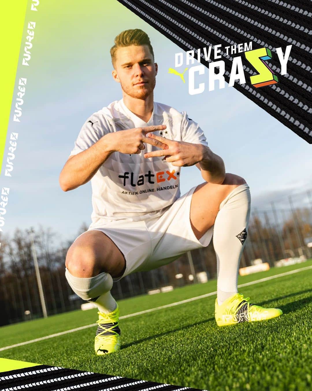 ニコ・エルヴェディのインスタグラム：「Drive them crazy, that‘s the spirit.🤪🙃 @pumafootball」