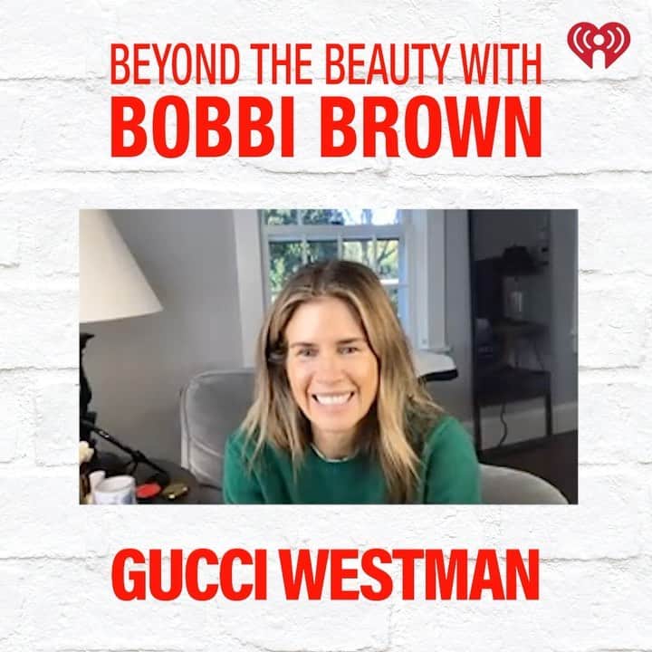 ボビー・ブラウンのインスタグラム：「Back into the swing of things... Excited to share a new podcast episode on @iheartradio #BeyondTheBeauty. This week, I caught up with my longtime friend @gucciwestman. Gucci is not only a celebrity makeup artist but an entrepreneur and cosmetic designer — her clean makeup brand @westmanatelier is based on natural beauty and no makeup-makeup, which of course resonates with me. Head to @iheartradio @spotify or @applepodcasts to hear more about her journey and what she considers to be true beauty.」