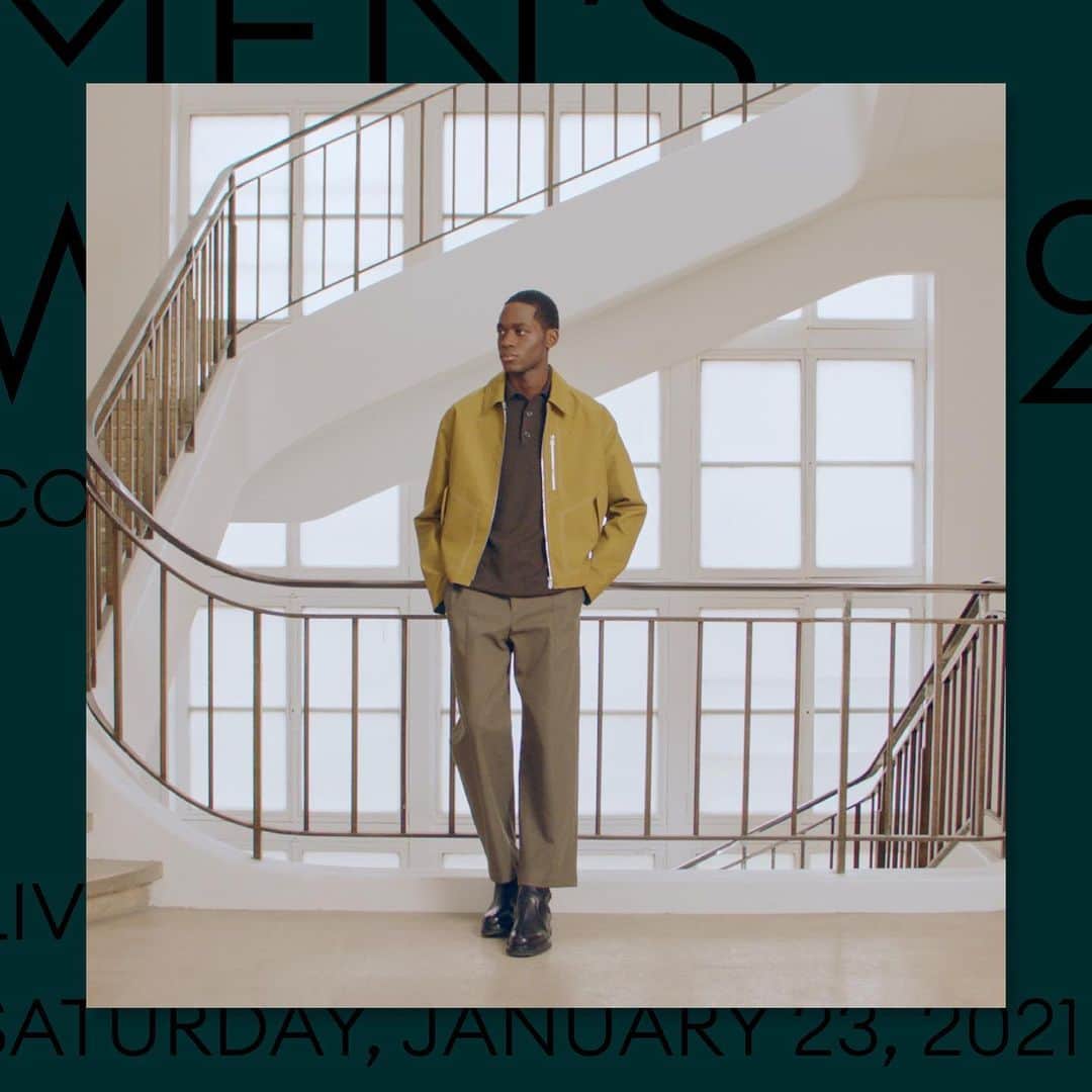エルメスさんのインスタグラム写真 - (エルメスInstagram)「Watch here Saturday Jan 23rd. 2pm Paris time.  #LiveShow #Winter2021  #SaturdayJanuary23 #2pmParisTime  #Hermes #HermesHomme」1月22日 2時02分 - hermes
