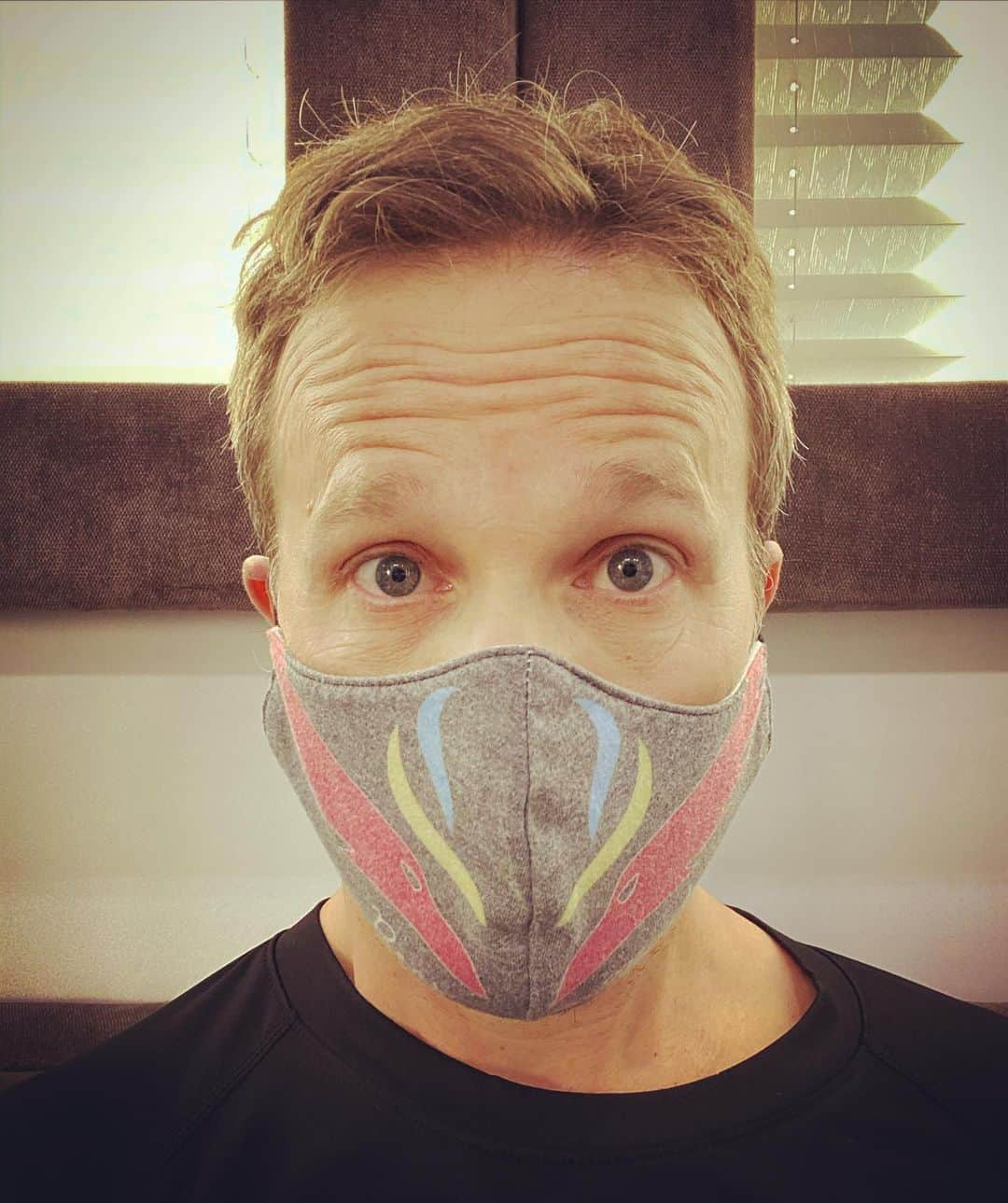 ブレッキン・メイヤーさんのインスタグラム写真 - (ブレッキン・メイヤーInstagram)「Time to make the donuts. Hint: it’s NOT a sequel to The Mask or Mask or Man in the Covid Mask or even M.A.S.K. (Mobile Armored Strike Kommand) but that would be cool as hell. They were the ONLY action figures that fit right in their vehicles.... Wait, what were we talking about?」1月22日 2時15分 - breckinmeyer