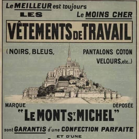 ル・モンサンミッシェルさんのインスタグラム写真 - (ル・モンサンミッシェルInstagram)「«Les vêtements de travail Le Mont Saint Michel sont garantis d’une CONFECTION PARFAITE» 🧵 Depuis notre création en 1913, nous avons à coeur de vous proposer les meilleurs vêtements possibles, dans des tissus de qualité, des coupes irréprochables et avec des finitions qui font la différence. _____  «Le Mont Saint Michel work clothes are guaranteed to be PERFECTLY CONFECTIONED». Since our creation in 1913, we have been committed to offering you the best possible clothing, in quality fabrics, with impeccable cuts and finishes that make the difference.  #lemontstmichel  #oldadvertising #oldadverts #workwear #workwearstyle  #workwearfashion #reclame #antiqueclothing #frenchworkwear#bleudetravail」1月22日 2時17分 - lemontstmichel