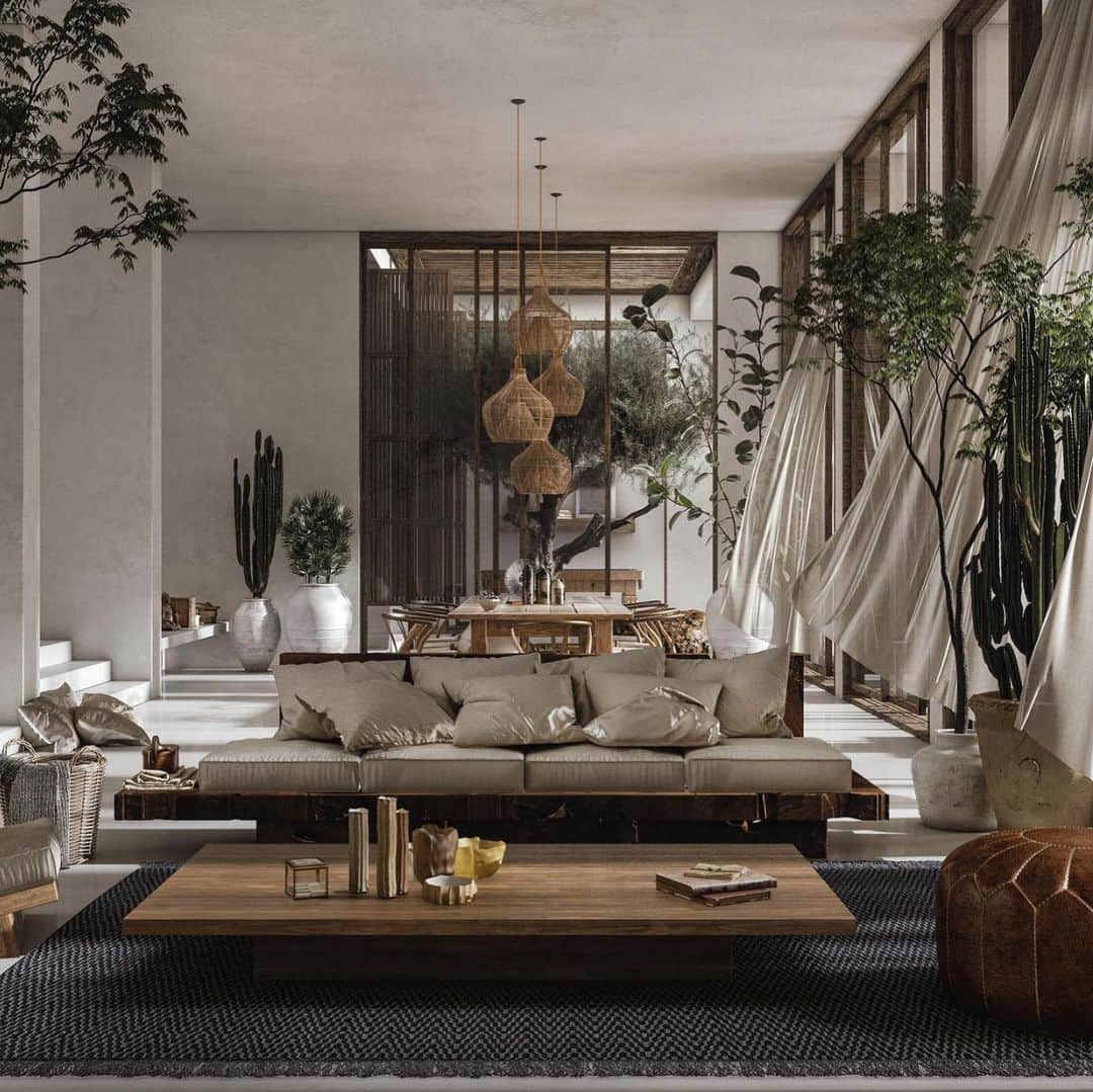 My Interiorさんのインスタグラム写真 - (My InteriorInstagram)「Magnificent Living room Villa SABR designed by @_sfarchitecture_」1月22日 3時36分 - myinterior