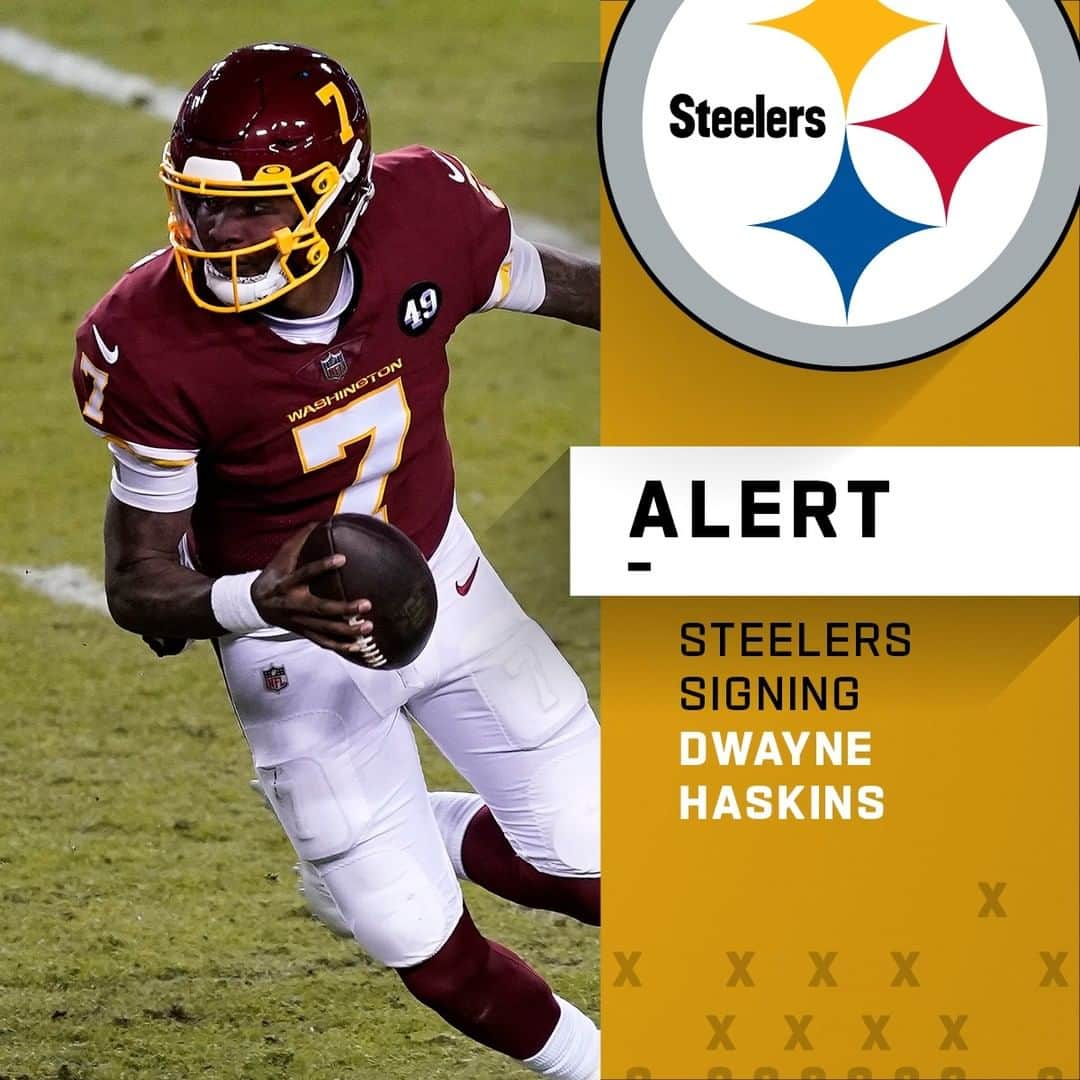 NFLさんのインスタグラム写真 - (NFLInstagram)「Steelers, QB Dwayne Haskins agree to terms on contract. (via @rapsheet)  📷: Mark Tennally/AP」1月22日 4時13分 - nfl